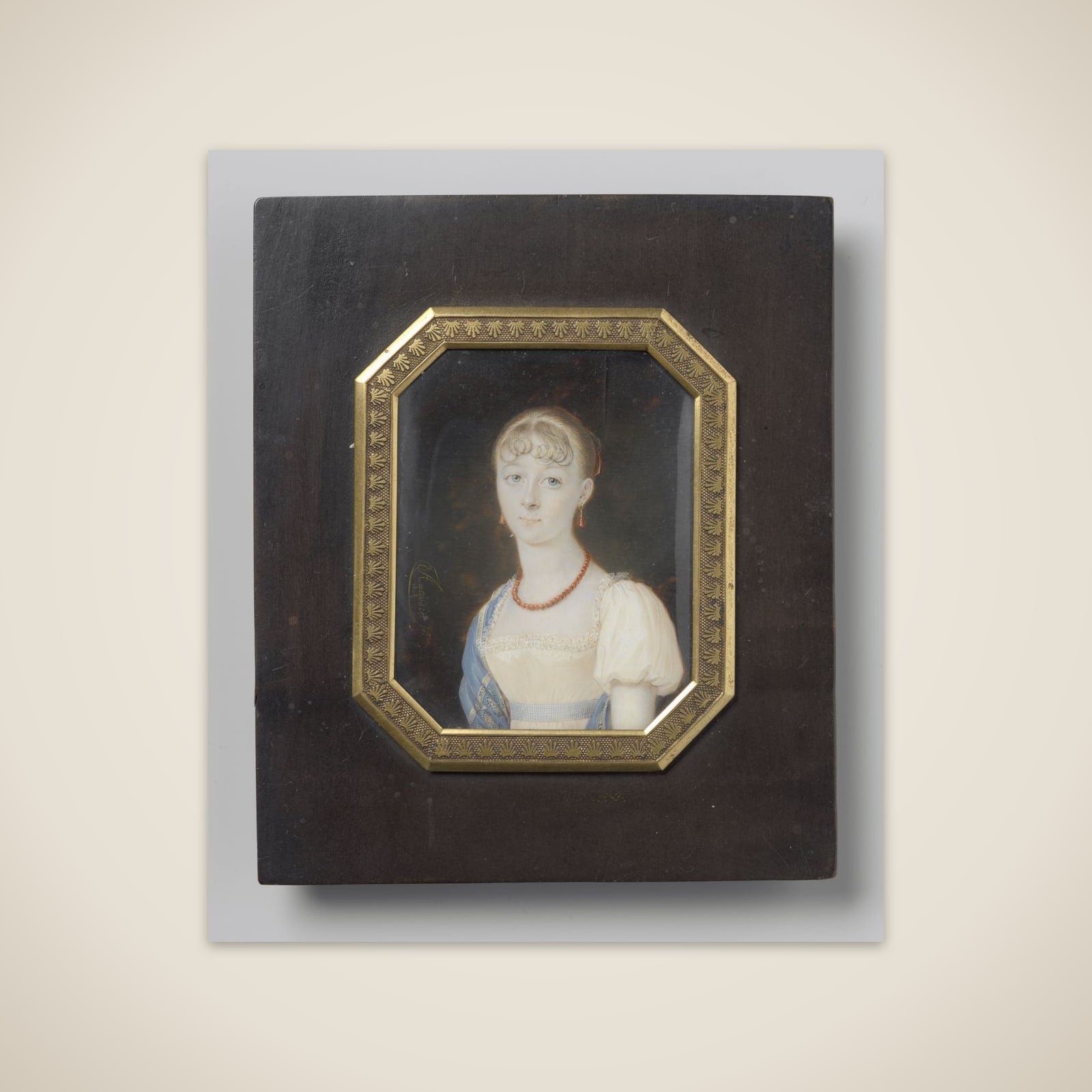 Portret of jonkvrouw Johanna Cornelia Mollerus (1792-1844) unframed print
