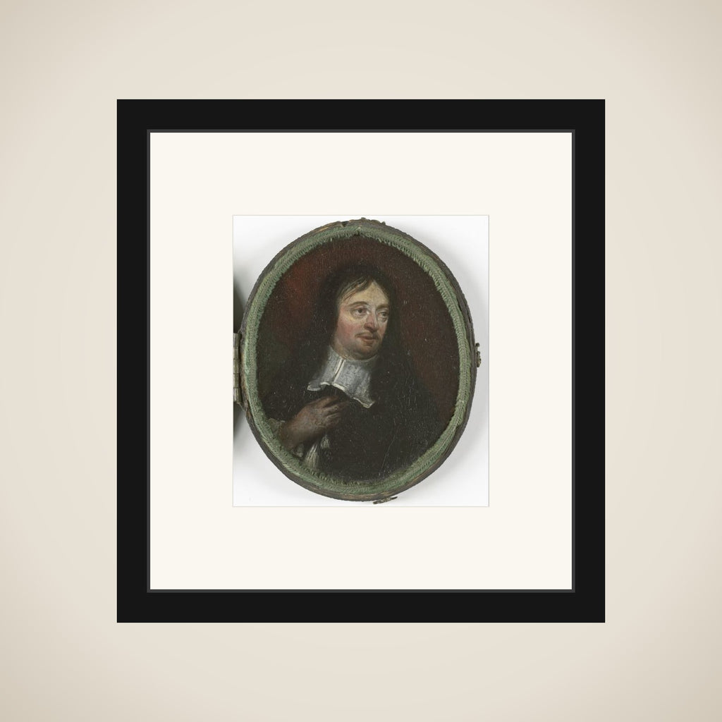 Portrait of a man framed