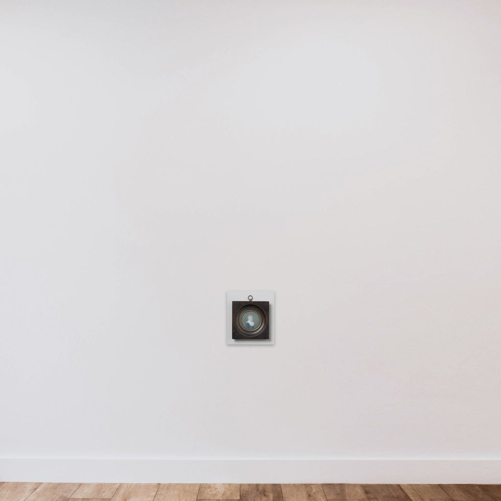 Portrait of a six-year-old Boy of the Bus Family unframed — shown to scale