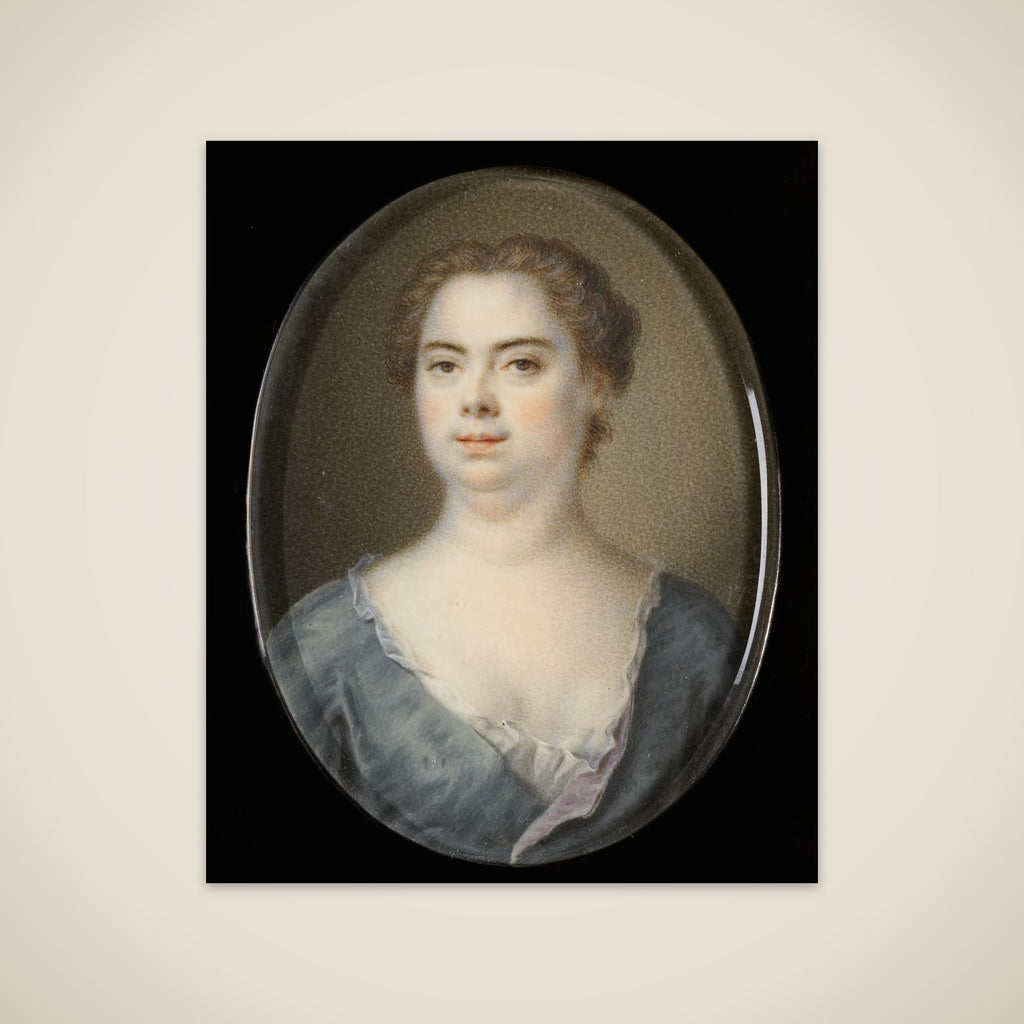 Portrait of Esther Winter, Wife of Balthasar Denner unframed print