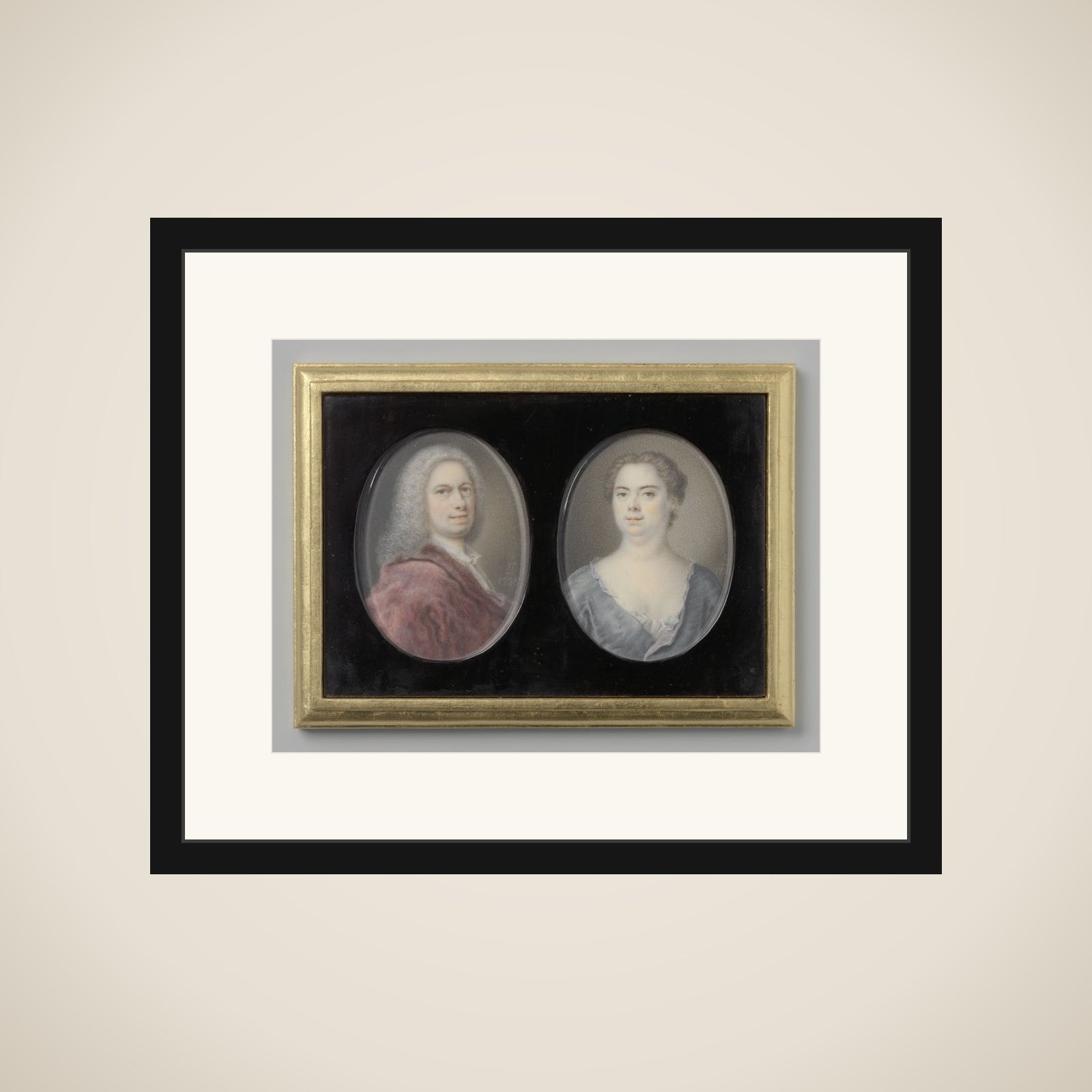 Self Portrait framed