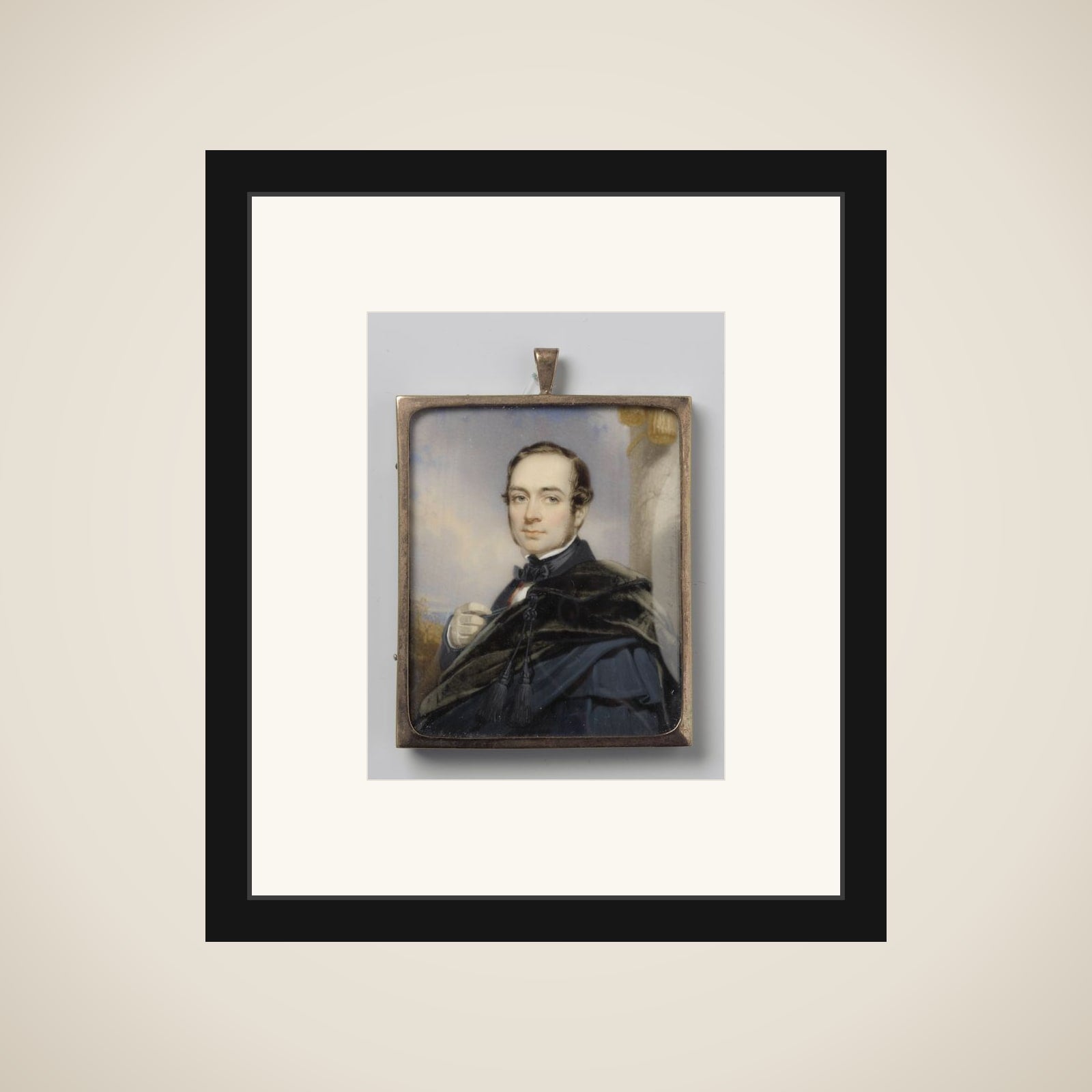 Portrait of a Man framed