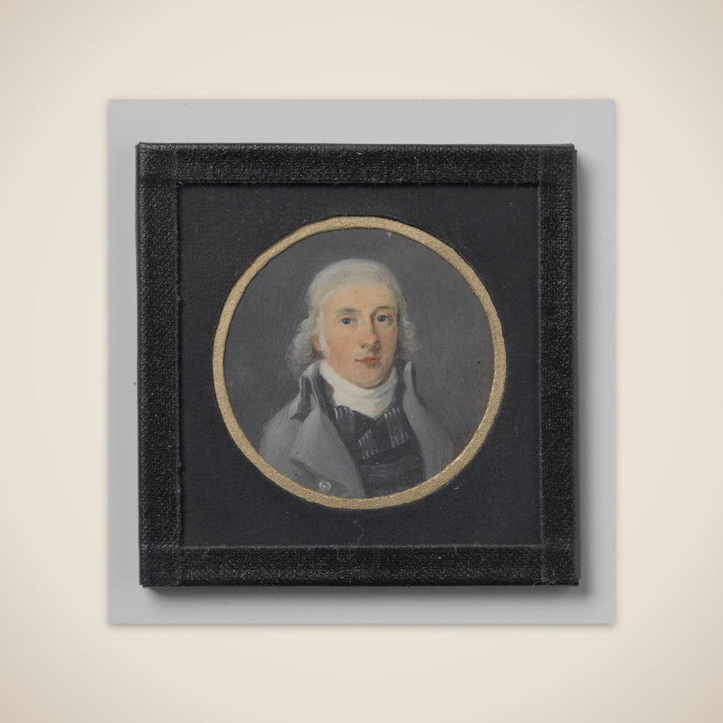 Portrait of een man unframed print