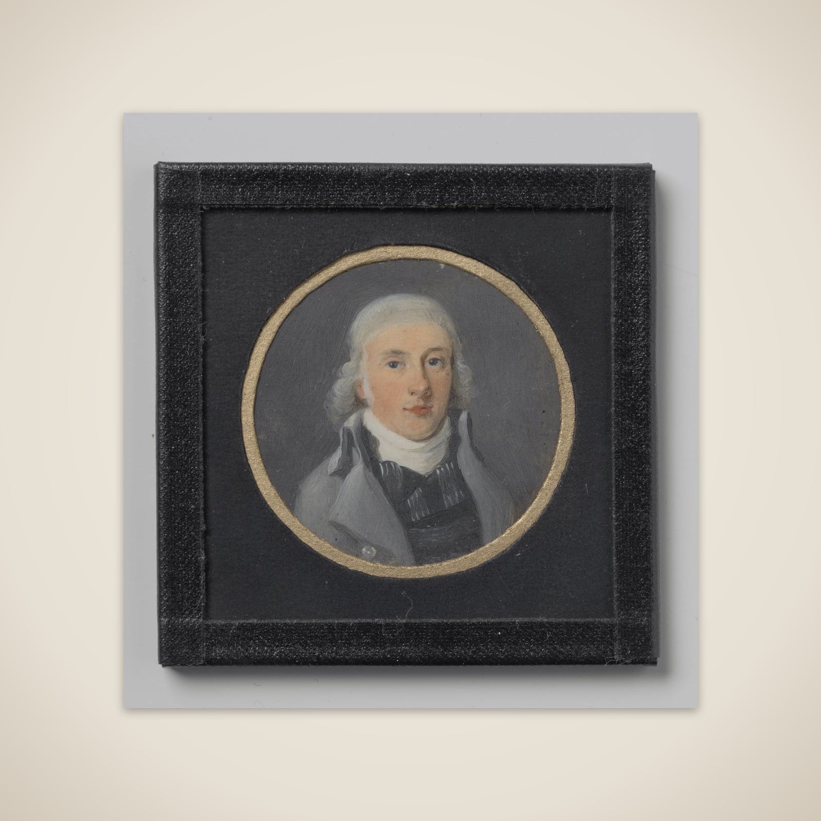Portrait of een man unframed print
