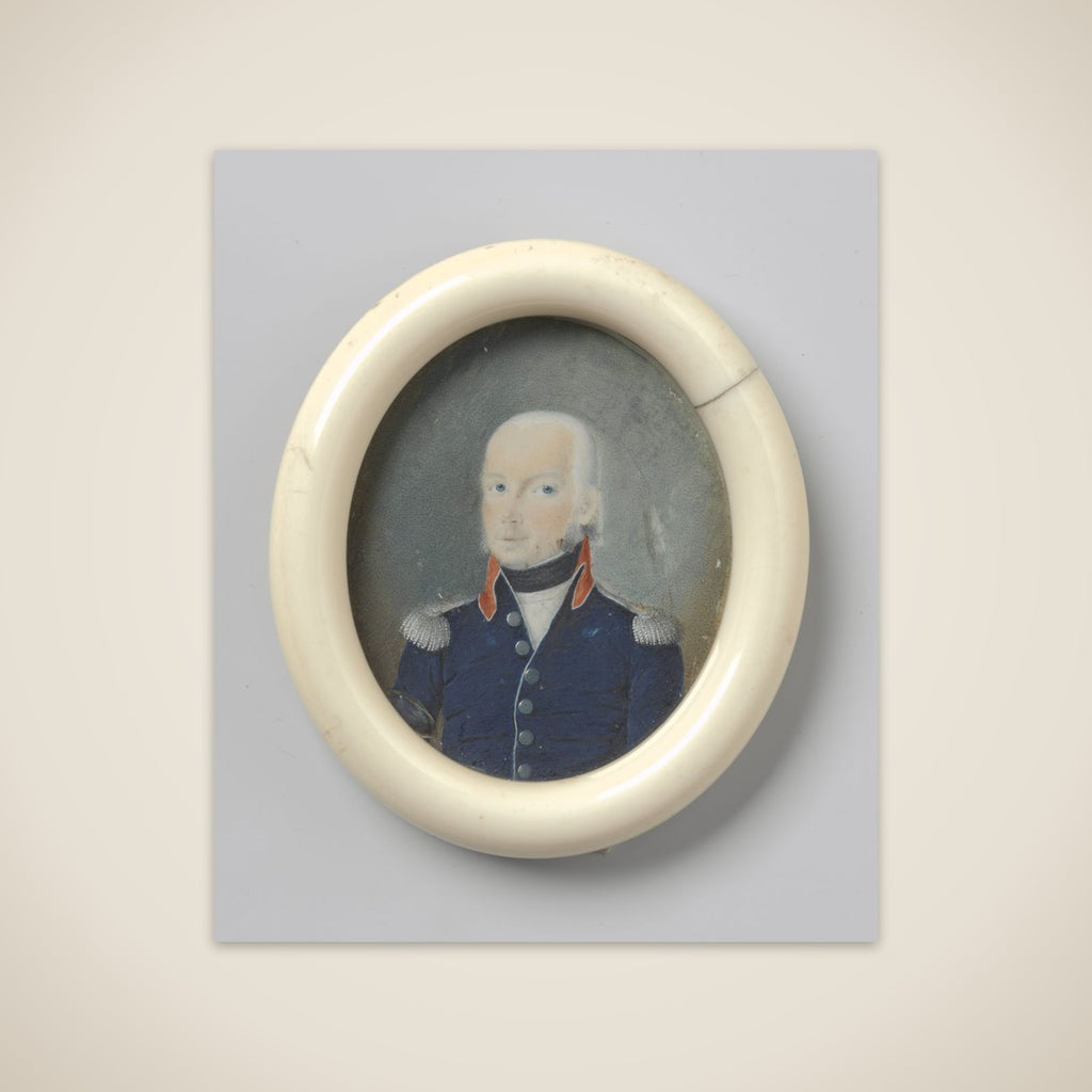Portrait of een man uit de family Bentinck unframed print