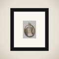 Portrait of een vrouw framed
