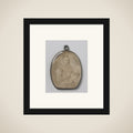 Portrait of een man framed