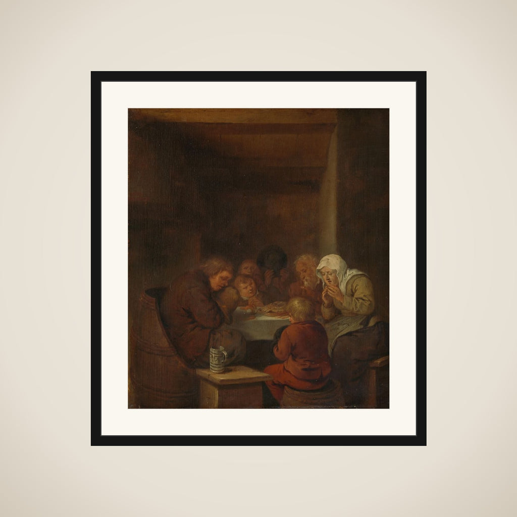 Saying Grace framed
