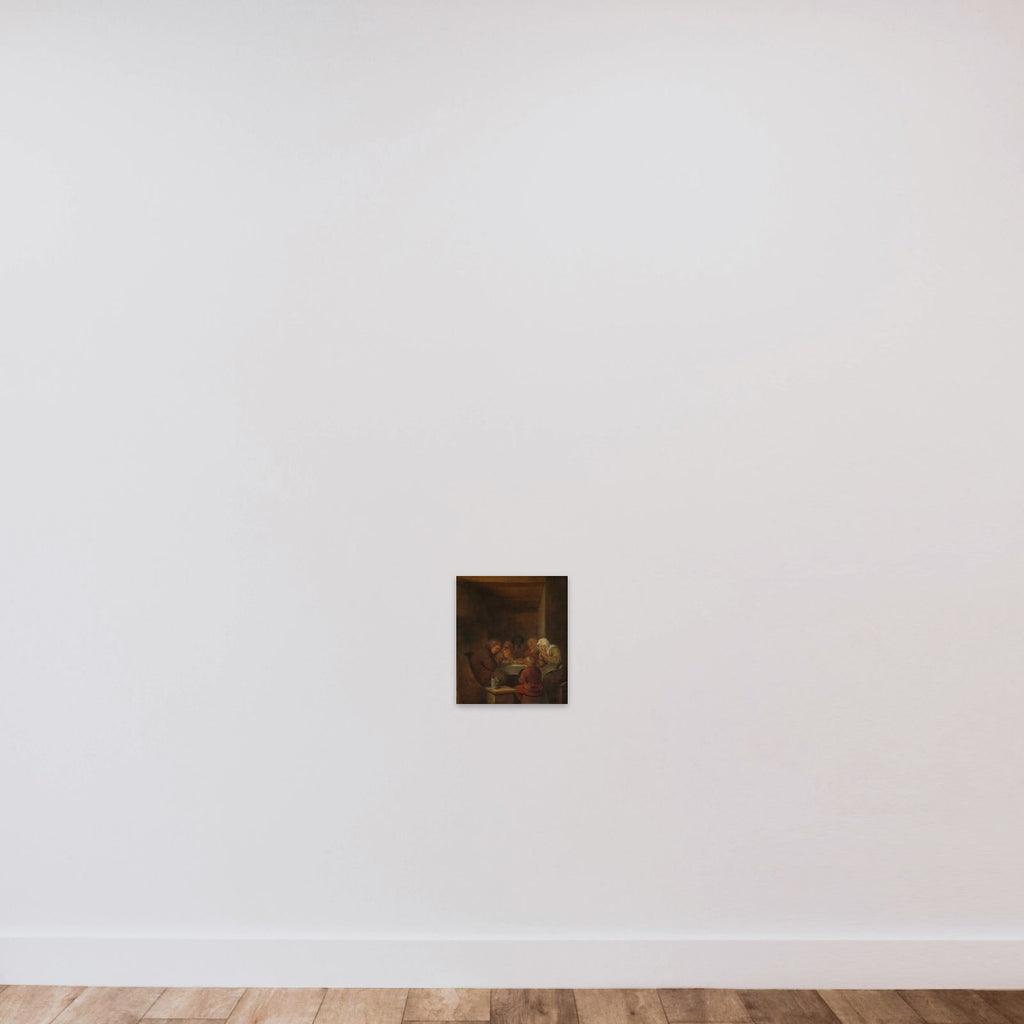 Saying Grace unframed — shown to scale