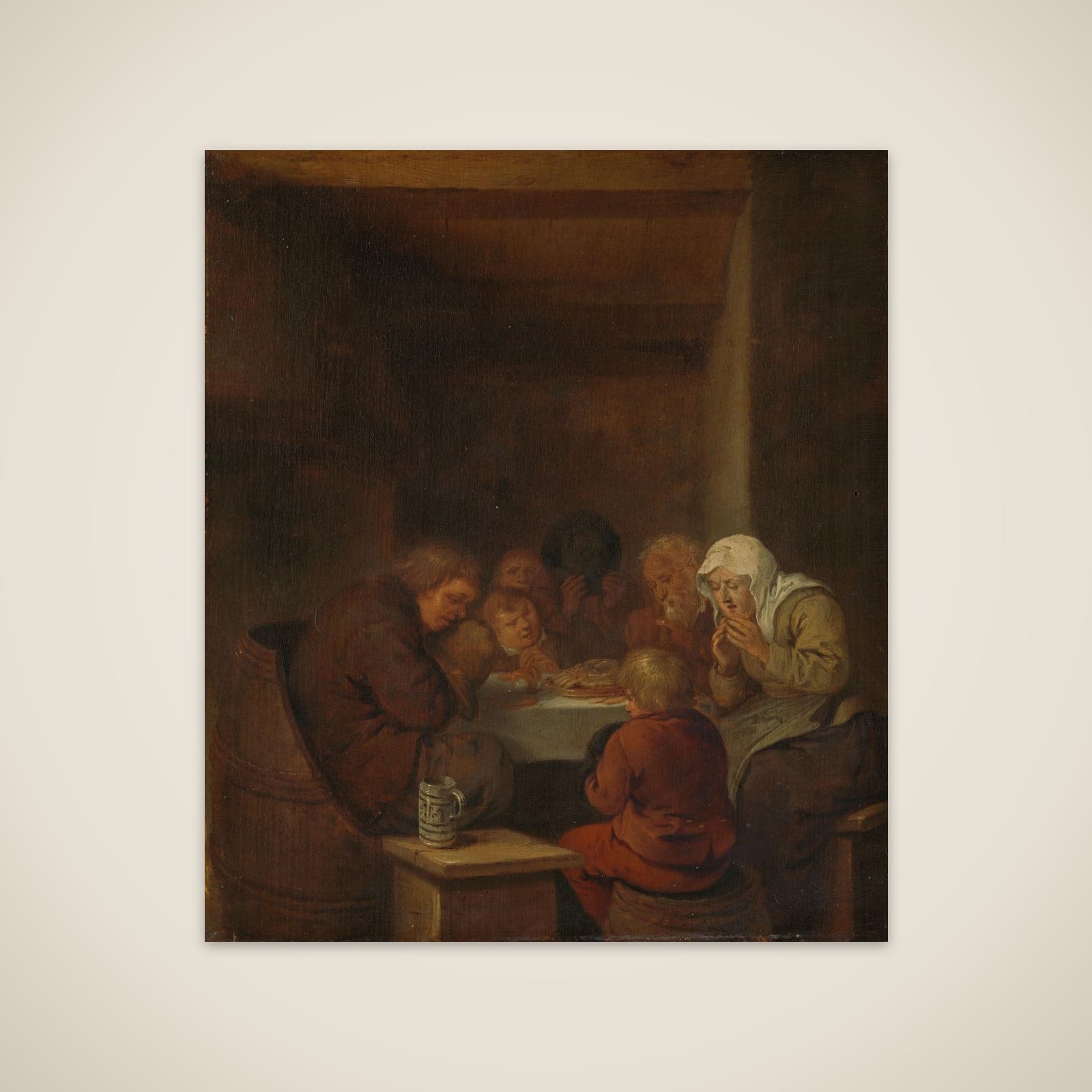 Saying Grace unframed print