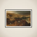 Hercules Steals the Oxen of Geryon framed