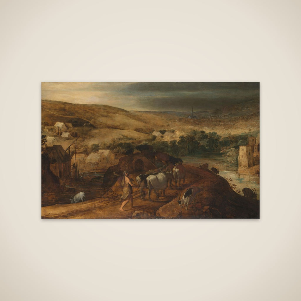Hercules Steals the Oxen of Geryon unframed print