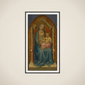 Virgin and Child framed