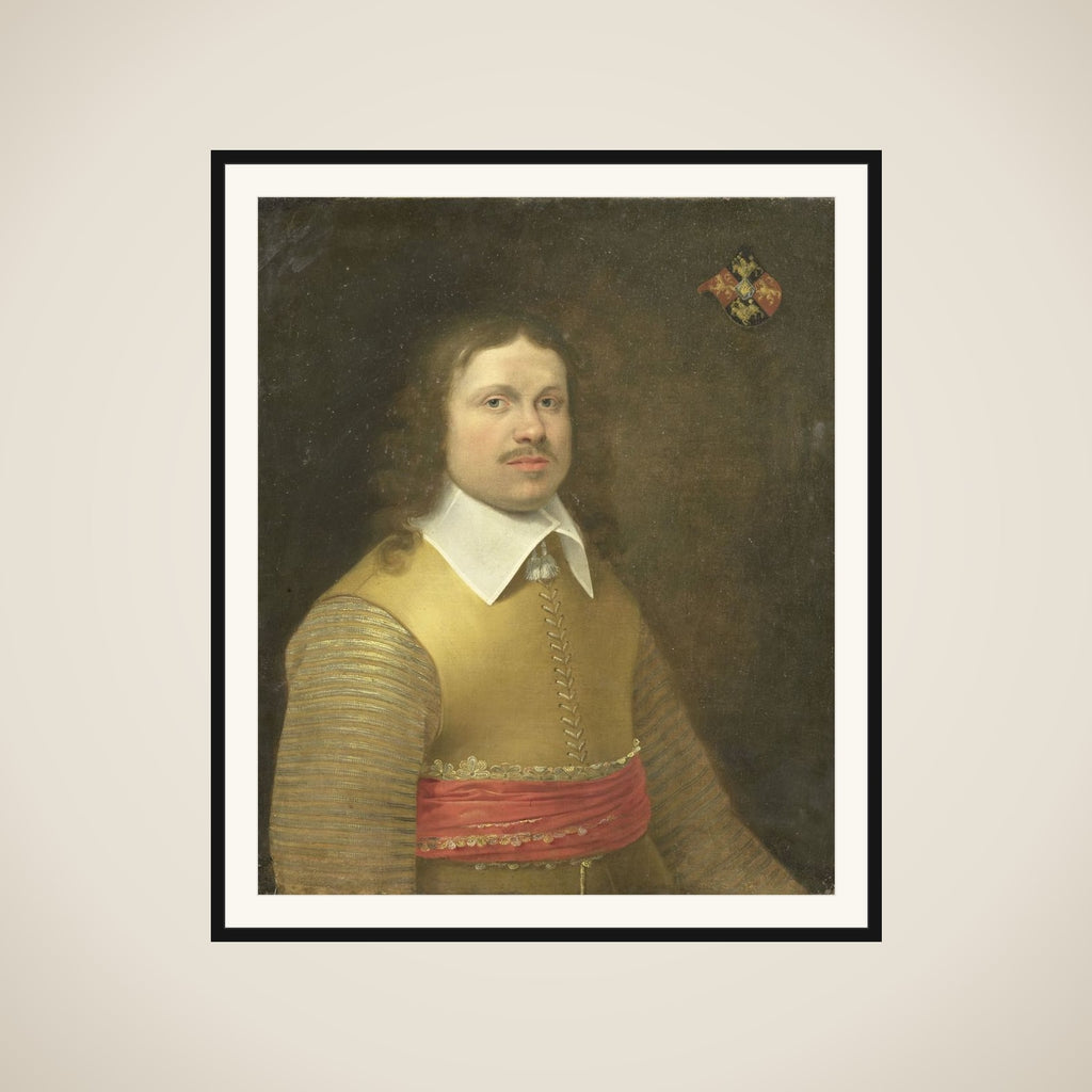 Portrait of Herman van der Hem van Nederstein (died 1671) framed