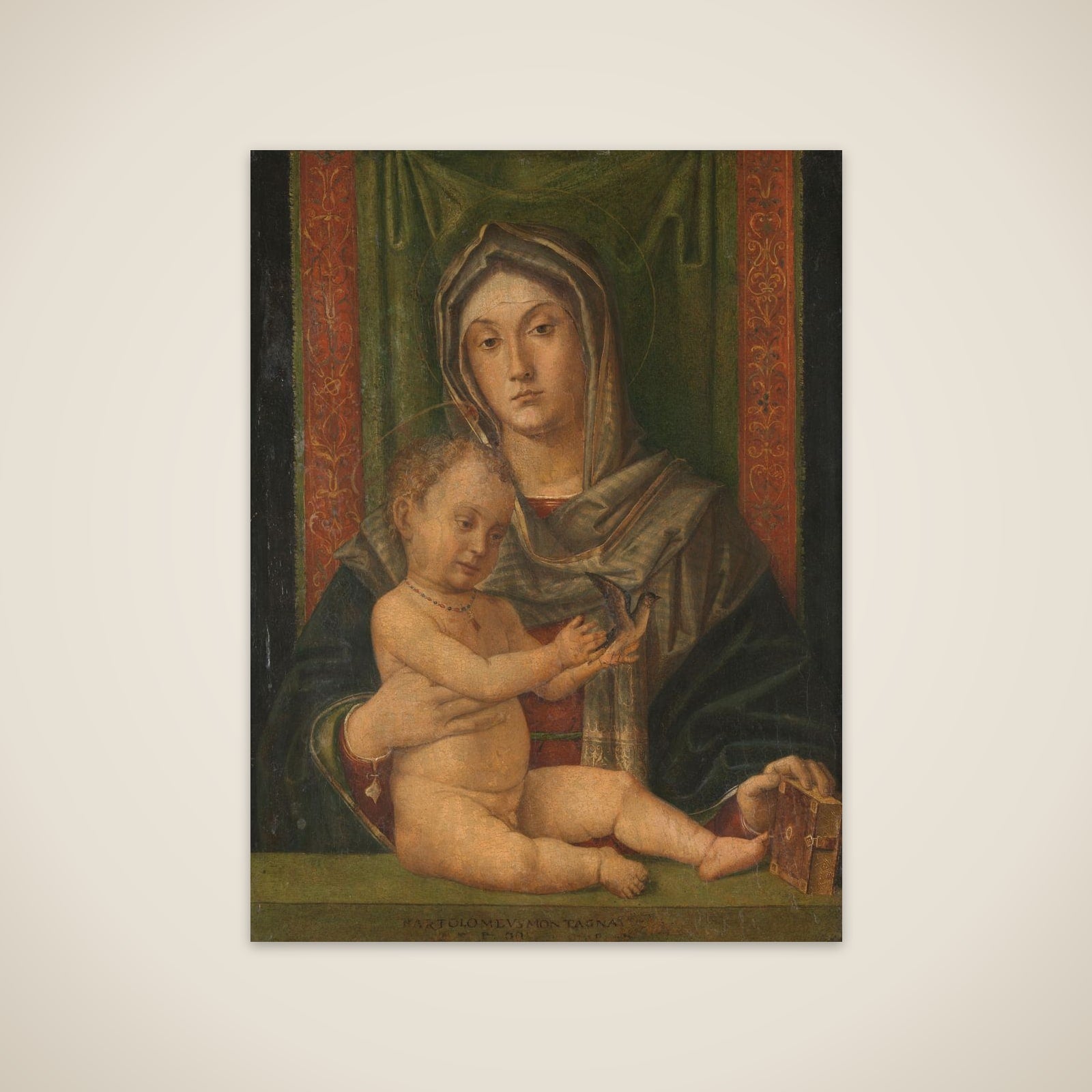 Virgin and Child unframed print
