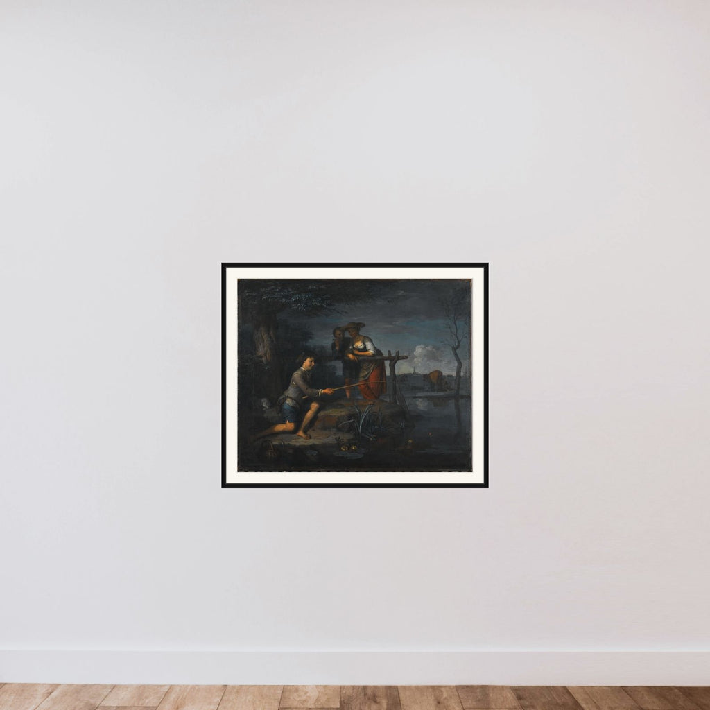 The Angler framed — shown to scale