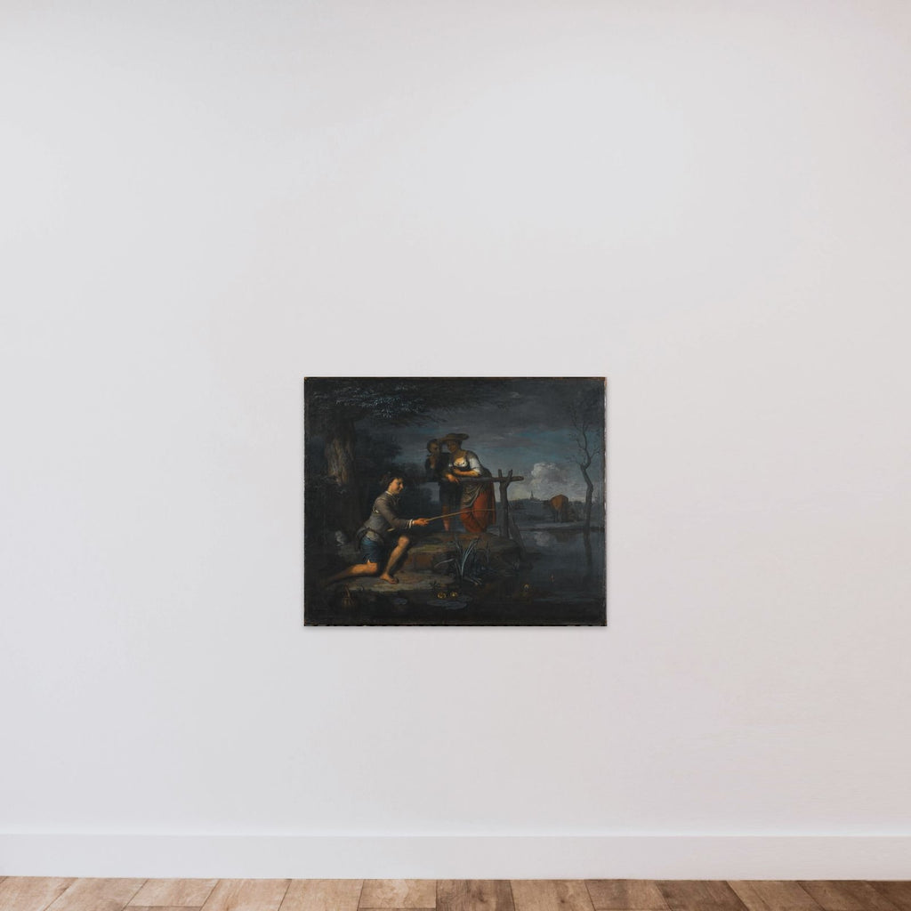 The Angler unframed — shown to scale