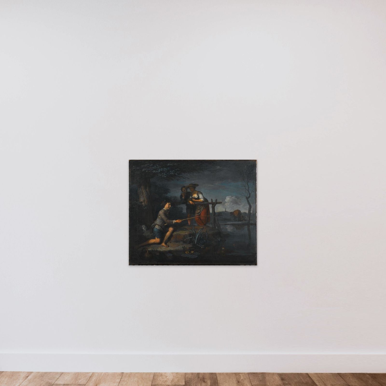The Angler unframed — shown to scale