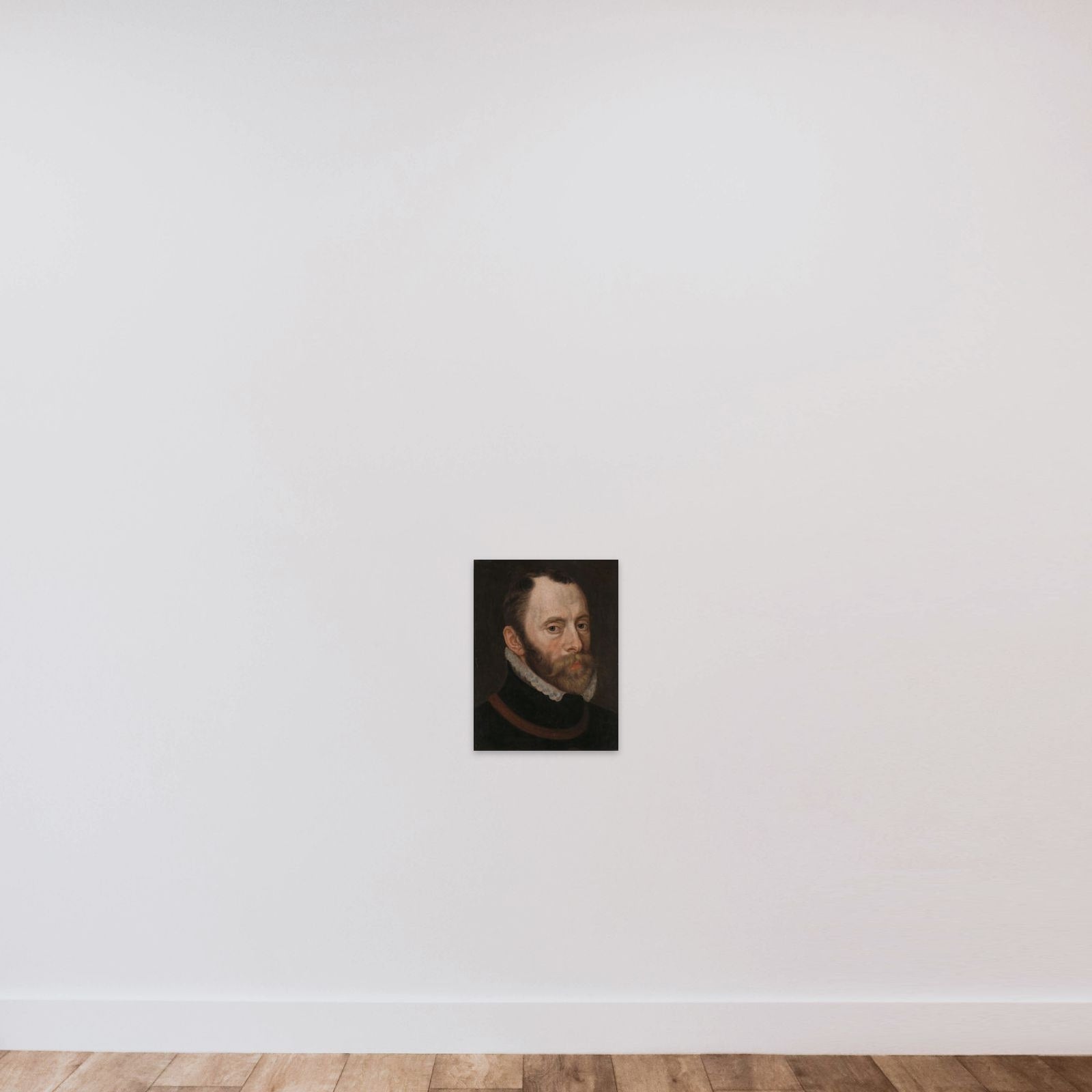 Portrait of Philippe de Montmorency, Count of Horne, Admiral of the Netherlands, Member of the Council of State unframed — shown to scale