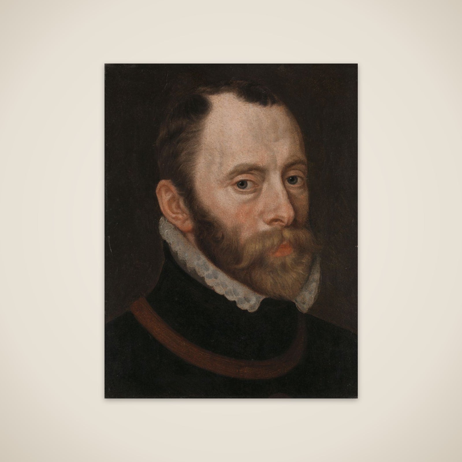 Portrait of Philippe de Montmorency, Count of Horne, Admiral of the Netherlands, Member of the Council of State unframed print