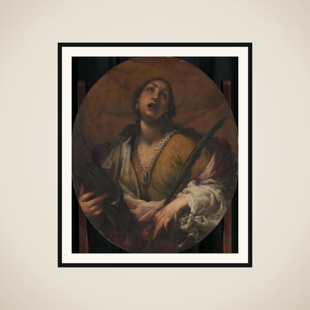 Saint Catherine framed