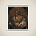 Saint Catherine framed