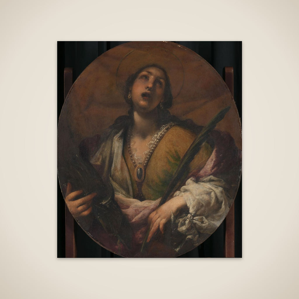 Saint Catherine unframed print