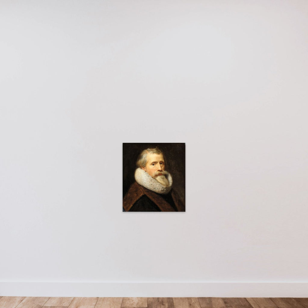 Self-Portrait unframed — shown to scale