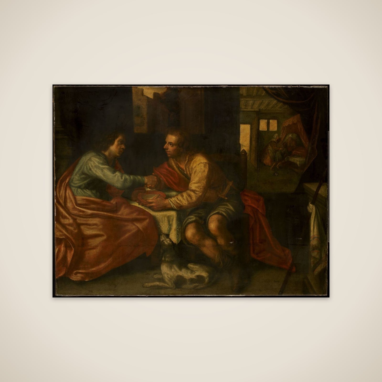 Esau selling his Birthright unframed print