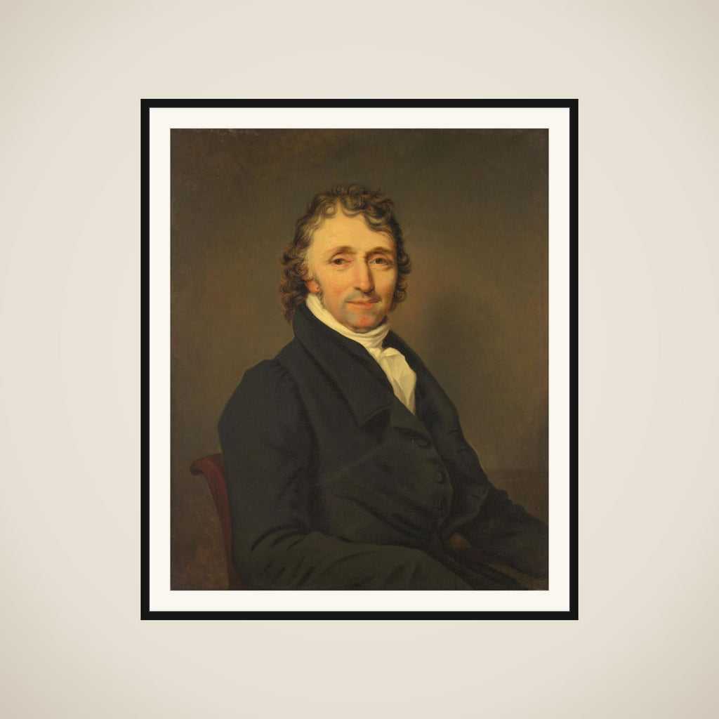 Portrait of Clemens van Demmeltraadt, Surgeon in Amsterdam framed