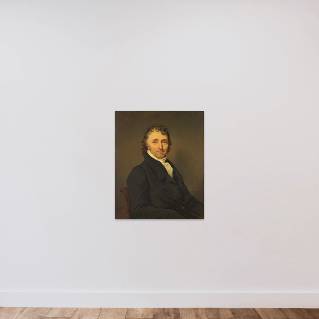 Portrait of Clemens van Demmeltraadt, Surgeon in Amsterdam unframed — shown to scale