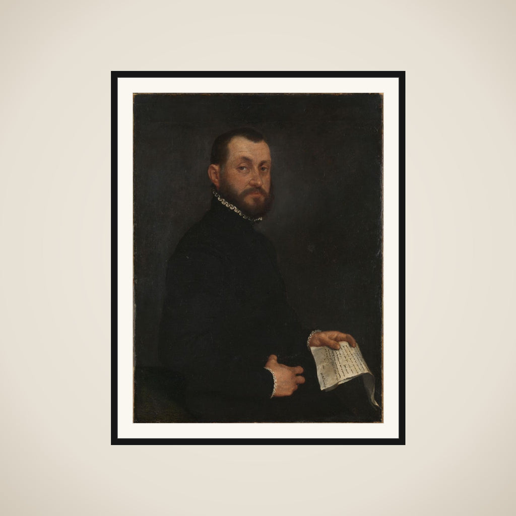 Portrait of a Man framed