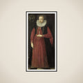 Portrait of Doedt van Holdinga (1570-1646) framed