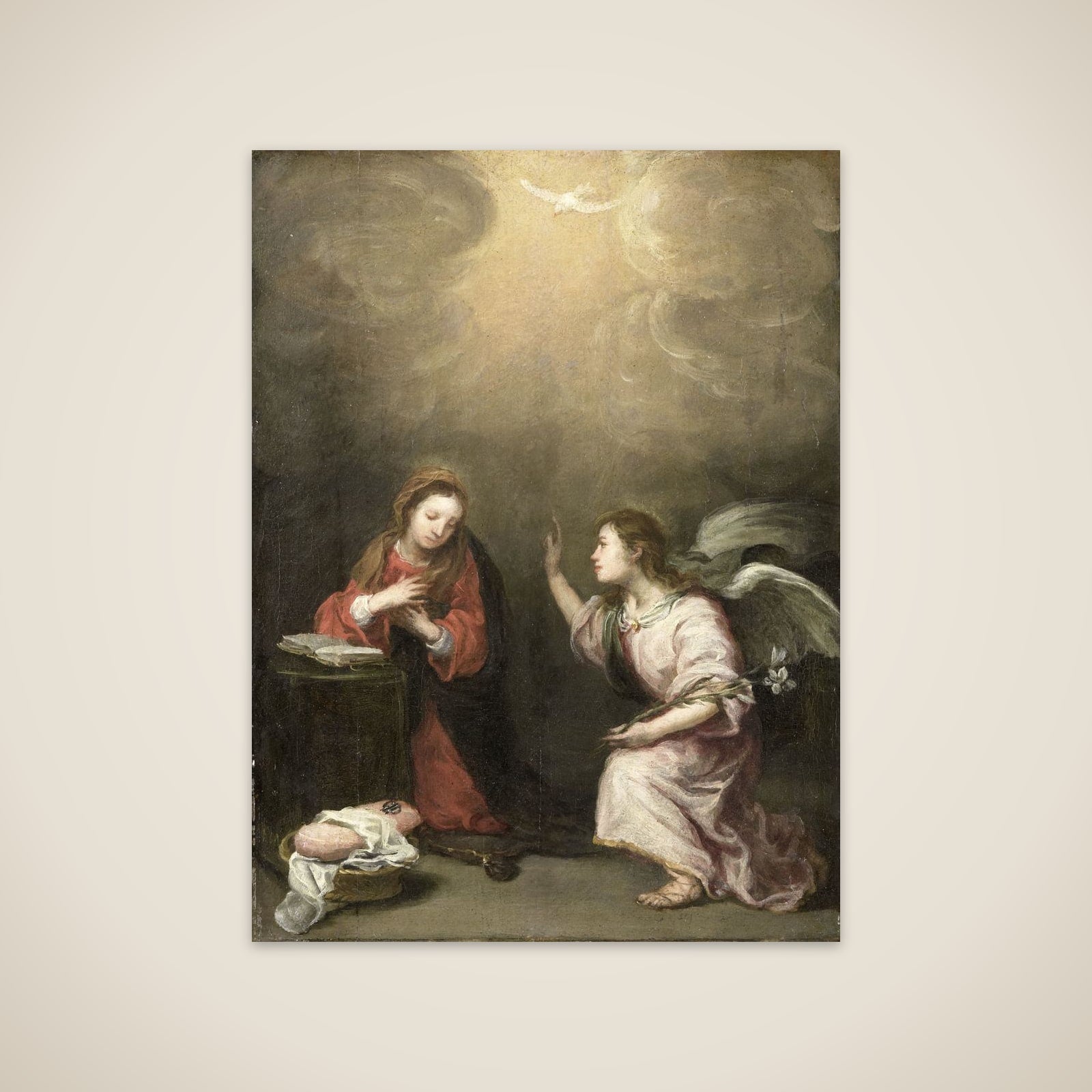The Annunciation unframed print