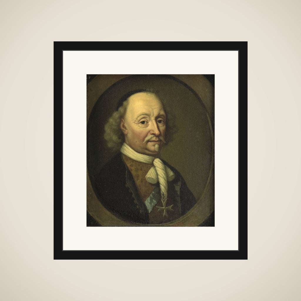 Portrait of Johan Maurits (1604-79), count of Nassau-Siegen and governor of Brazil framed