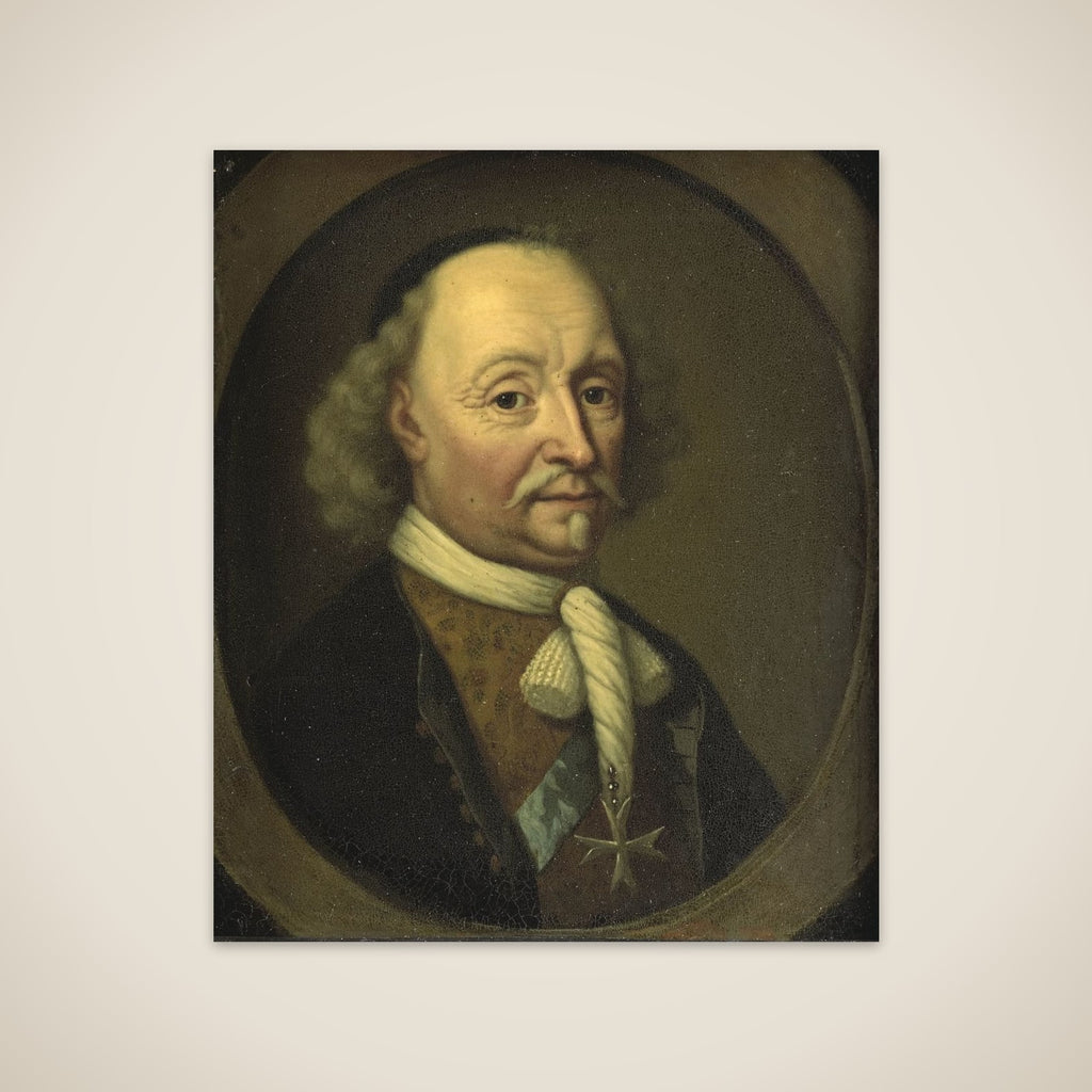 Portrait of Johan Maurits (1604-79), count of Nassau-Siegen and governor of Brazil unframed print