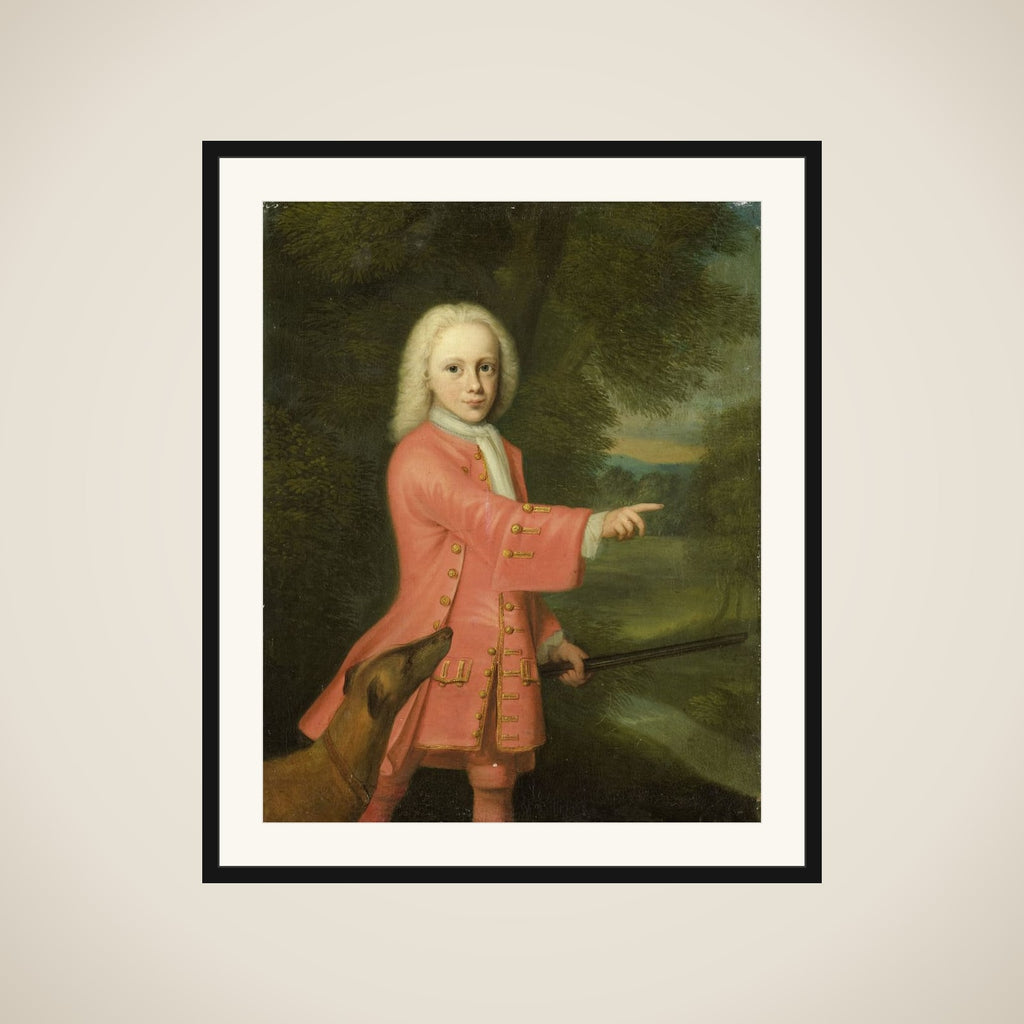 Portrait of a Boy framed