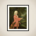 Portrait of a Boy framed