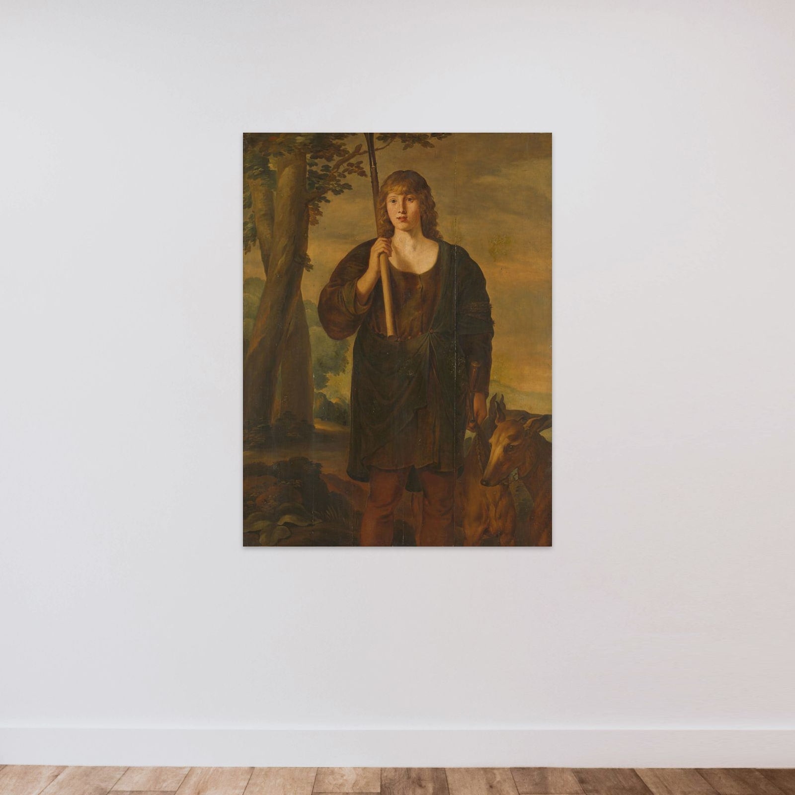 Adonis unframed — shown to scale