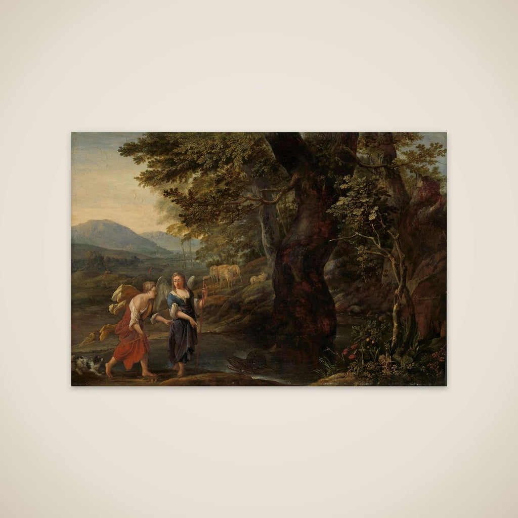 Tobias and the angel unframed print