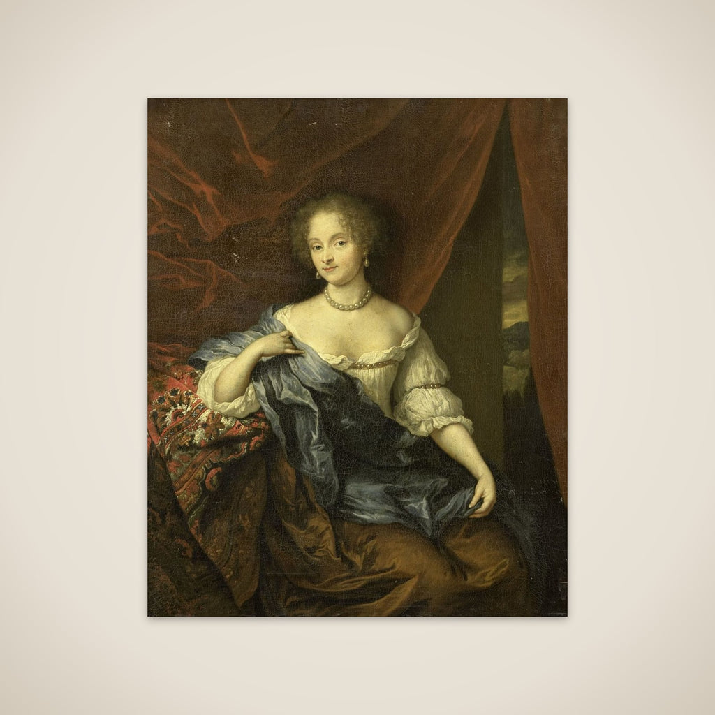 Portrait of a woman, possibly a member of the van Citters family unframed print