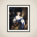 Portrait of Helena Ctaharina de Witte 91661-95), wife of Iman mogge, lord of Haamstede framed