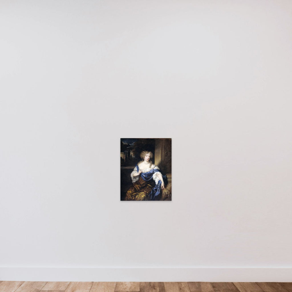 Portrait of Helena Ctaharina de Witte 91661-95), wife of Iman mogge, lord of Haamstede unframed — shown to scale