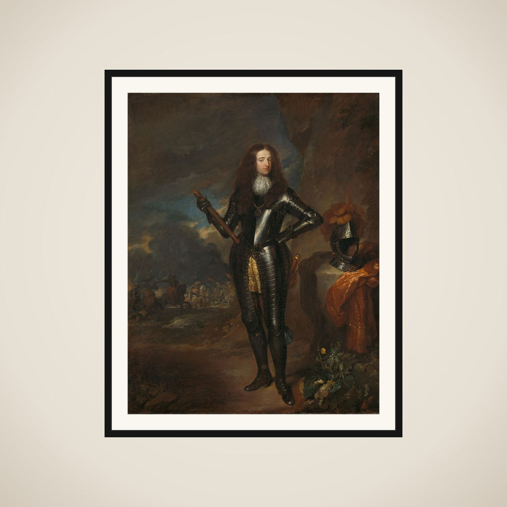 William III (1650-1702), Prince of Orange and since 1689, King of England framed