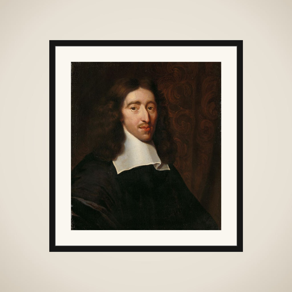 Portrait of Johan de Witt (1625-72), Grand pensionary of Holland framed