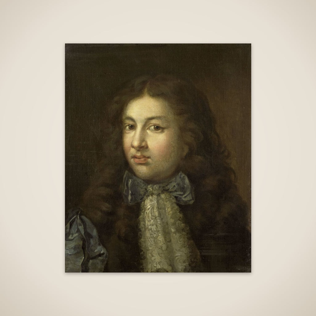 Portrait of Thedoor Netscher (1661-1728), the Artist's Oldest Son unframed print