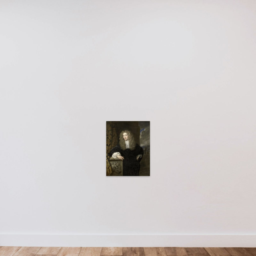Portrait of a man, possibly a member of the van Citters family unframed — shown to scale