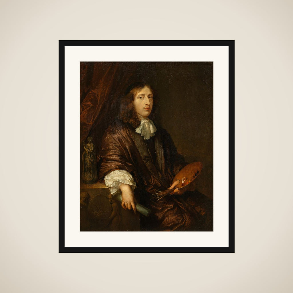 Self-Portrait framed