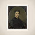 Jeanette Antoinette Pietermaat (1818-70). Echtgenote van Pieter Mijer framed