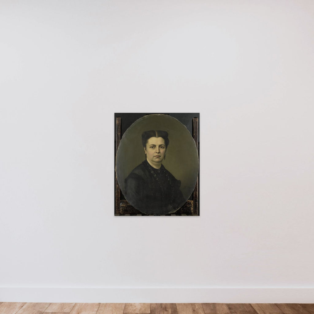 Jeanette Antoinette Pietermaat (1818-70). Echtgenote van Pieter Mijer unframed — shown to scale
